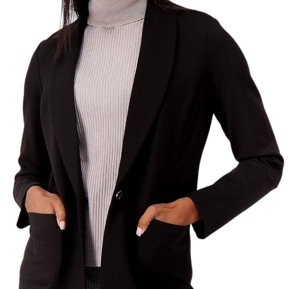 Susan Graver Black Blazer